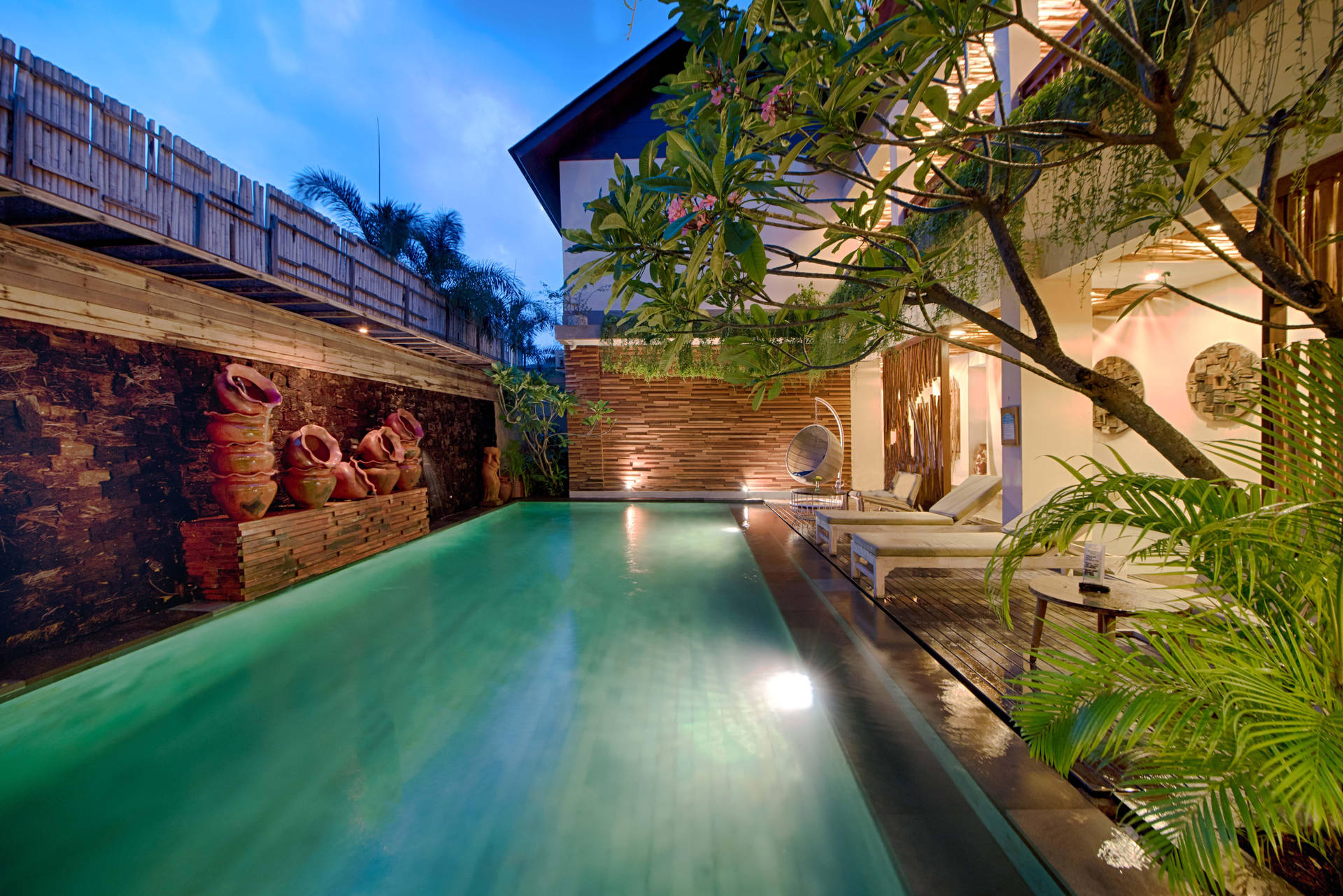 Poolside at Natya Gili Trawangan