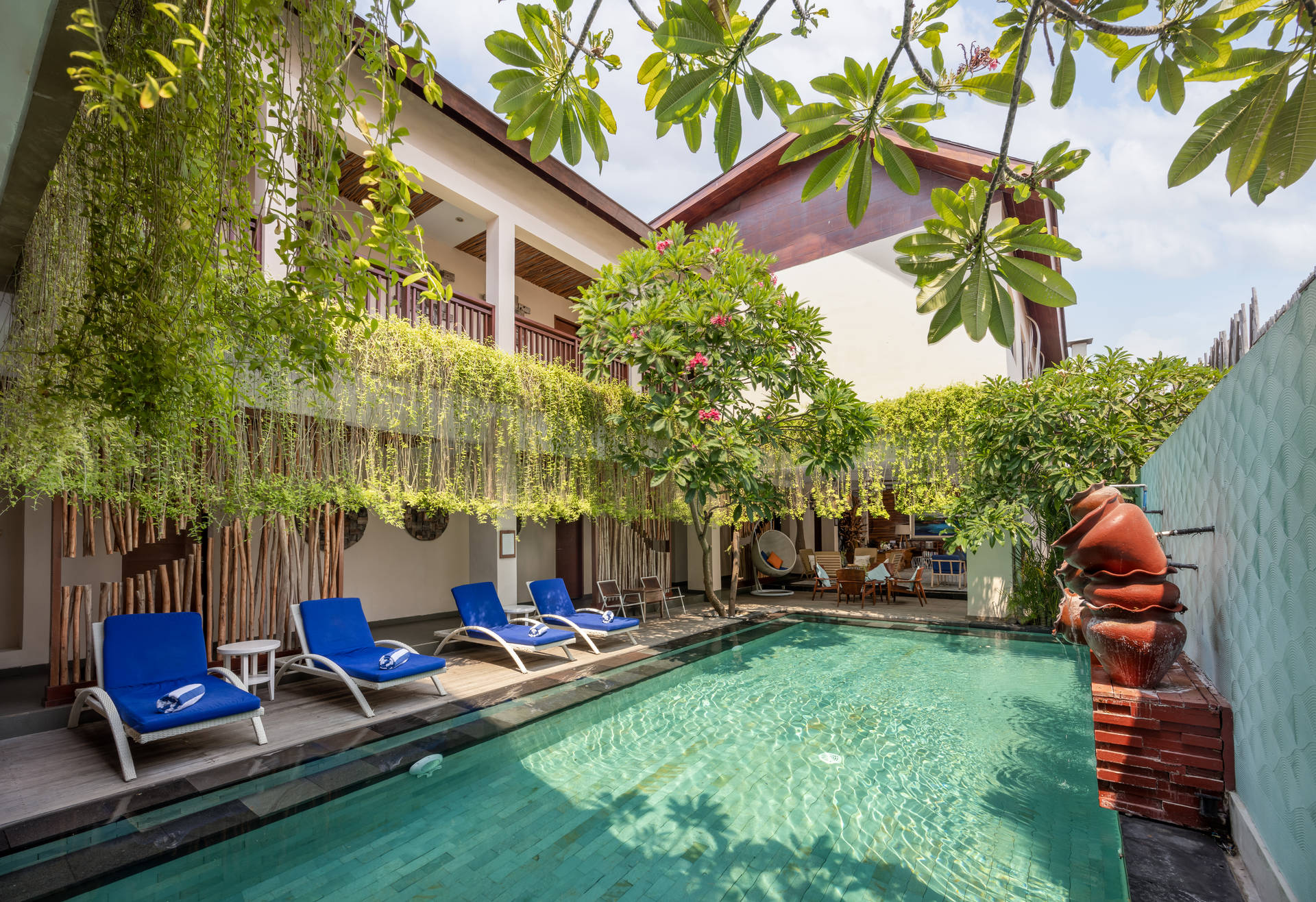 Poolside at Natya Gili Trawangan